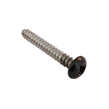 Vis en inox à tête cylindrique noire #12 1-½ po | 32 par paquet