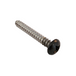 Vis en inox à tête cylindrique noire #12 1-½ po | 32 par paquet
