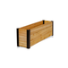 17-inch Cedar and Aluminum Raised Planter Box