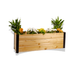 17-inch Cedar and Aluminum Raised Planter Box