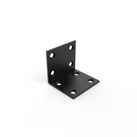 90° Corner Brace - 2¾" x 2¾" x 3" - Thick 1/8" | Conical Holes