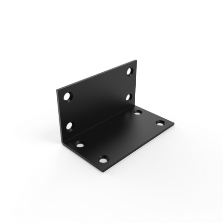 90° Corner Brace - 2¾" x 2¾" x 5" - Thick 1/8" | Conical Holes