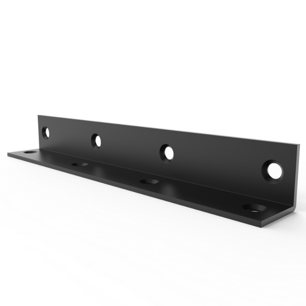 Shelf Support 13/8" x 13/8" x 10" Thick 1/8" Conical Holes