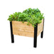23-inch Cedar and Aluminum Raised Planter Box