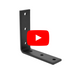 Shelf Support - 5" x 5" x 1½" - Thick 1/4"