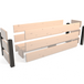 Exploded view of elevated planter box