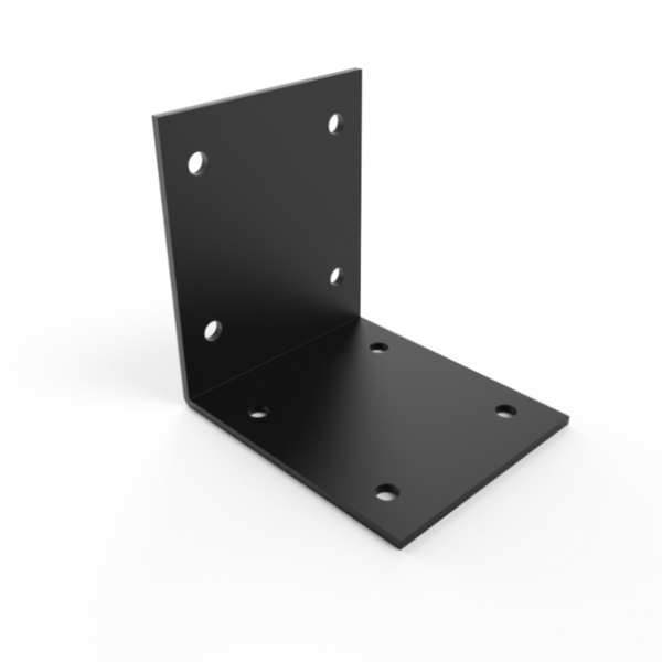 90 degrees Corner Brace 6" x 6" x 5" Thick 3/16" Korto Structures