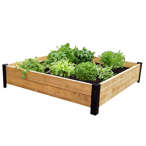 11-inch Cedar and Aluminum Planter Box