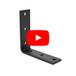 Shelf Support - 5" x 5" x 1½" -  Thick 1/4"