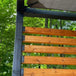 Korto Pergola Privacy wall with 2x4 supports